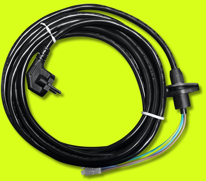 [한일 구형 수중케이블] 수중케이블 전원코드선 전선5M 0.5마력 1마력 수중펌프 케이블, 1개