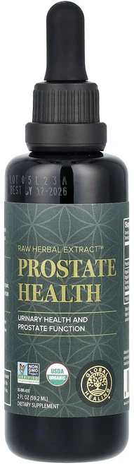 Global Healing 무가공 허브 추출물 전립선 건강 59.2ml(2fl oz) Healing (글로벌 힐링), 1개 - 쿠팡