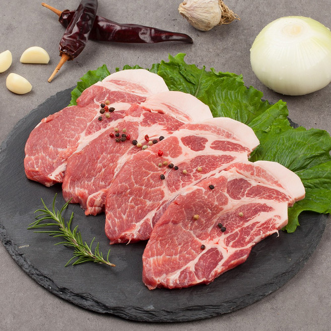 농협 안심 한돈 목살 2kg (500gx 4팩), 500g