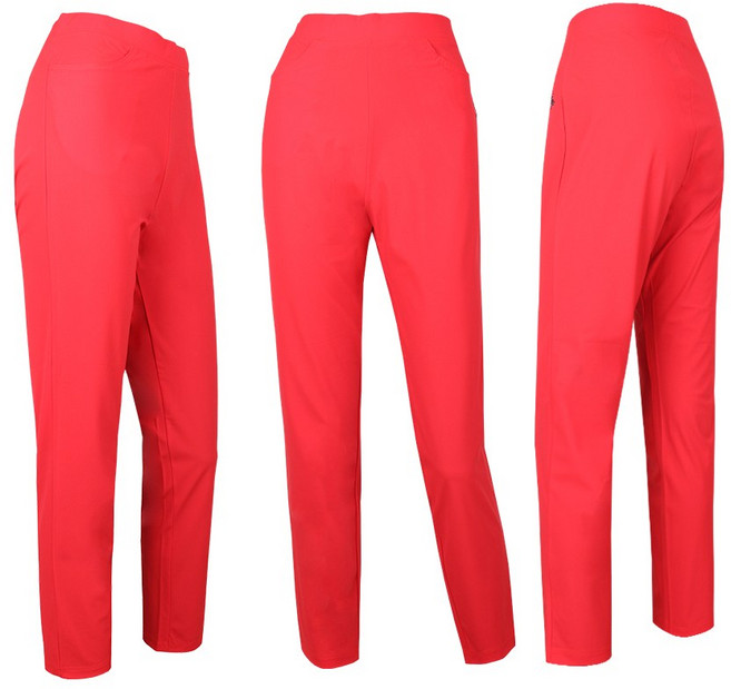 엔케이아울렛 [1+1]NK여성M바지 국산 꿀스판 밴딩 로고 골프웨어 등산복 데일리팬츠 단체