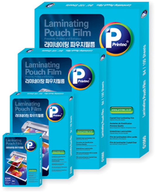 프린텍 코팅지 G1160A-100 100매 150mic 140x190mm