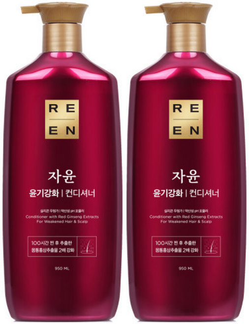 리엔 자윤 윤기강화 컨디셔너 950ml 2개