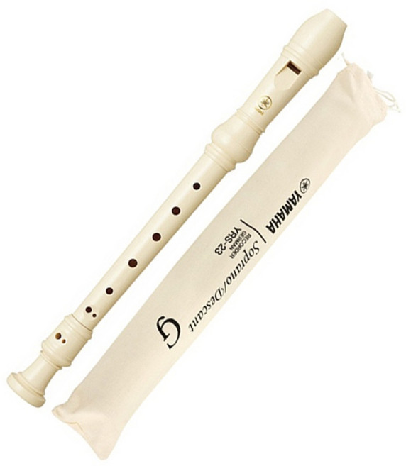 [정품] 야마하 소프라노 리코더 YRS-23G 저먼식, YRS23, 1개