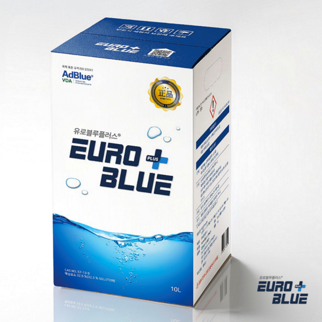 [유로블루플러스] 프리미엄 요소수 차량용 10L 국산차 수입차 디젤 경유 Adblue인증, 1개