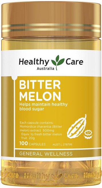헬시케어 비터 멜론 500mg 하드 캡슐, 100정, 1개
