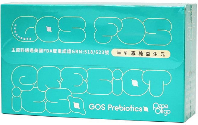 糖老爹 半乳寡糖益生元 GOS Prebiotics 30包/盒, 1個, 30份