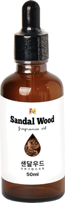 샌달우드 프래그런스 오일 원액, 1개, 50ml, 샌달우드_13585