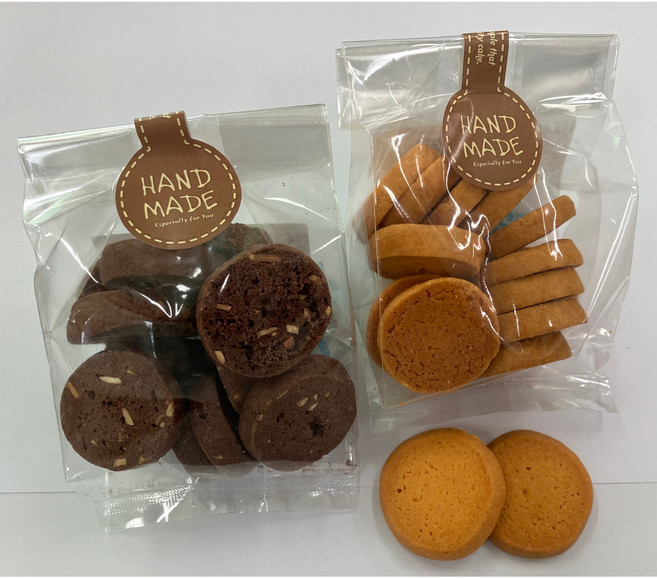 수제쿠키 (치즈쿠키 아몬드초코쿠키) [개별포장] -수제쿠키 선물 사무실간식 카페간식, 10개, 100g