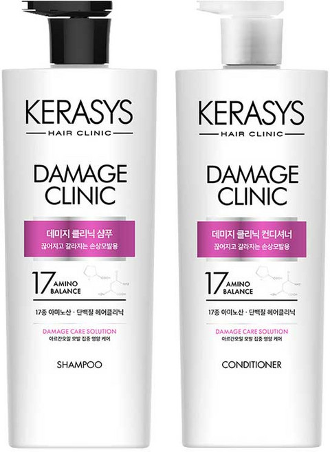 케라시스 데미지 클리닉 샴푸750ml +린스750ml 세트, 2세트, 750ml