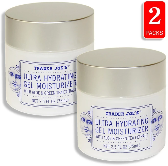 Trader Joe's 트레이더조 울트라 하이드래이팅 젤 모이스처라이저 75ml, 2개 - 쿠팡