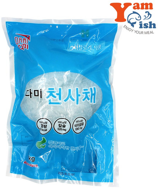 다미식품 다미 천사채 실, 4개, 1kg