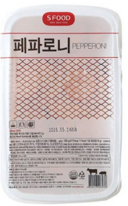 에스푸드 페파로니 1kg 모듬소시지 수제모듬소시지 소시지 수제소시지 가공식품, 2개