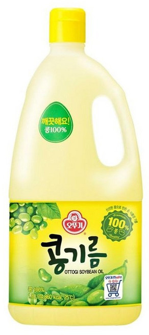 오뚜기 콩기름, 1.8L, 12개