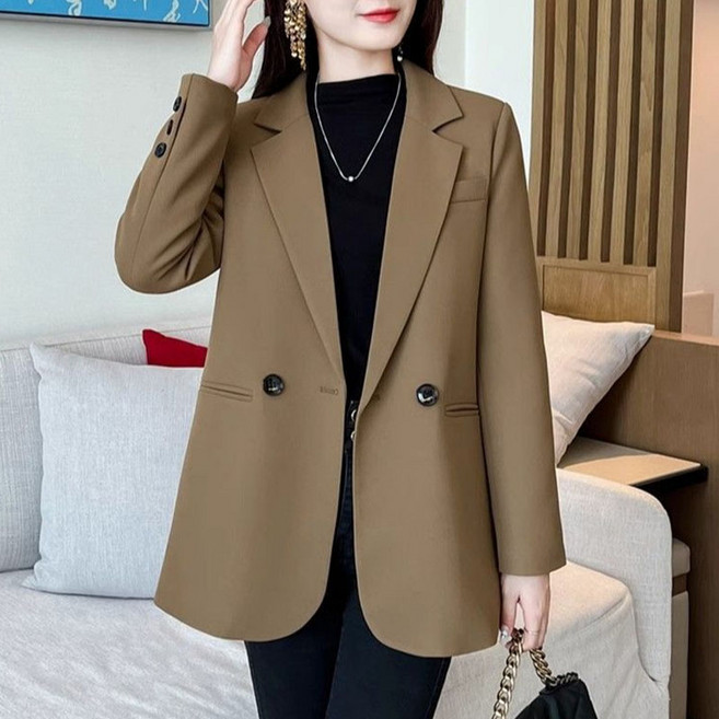 여성 봄가을 루즈핏 통근 캐주얼 코드 심플 베이직 데일리 코디 컬러 다양 미니멀리즘 자켓 빅사이즈 재킷 정장 코트