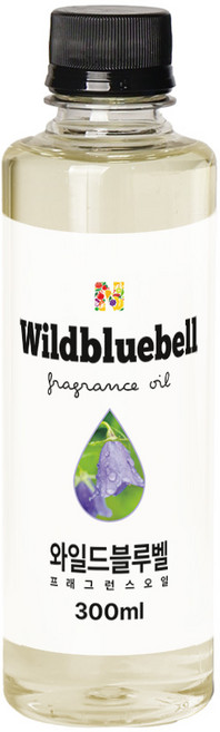 와일드 블루벨 프래그런스 오일 300ml 13610 향수 캔들 디퓨저 만들기 원료, 1개