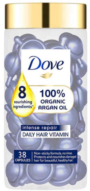 도브 아르간 오일 헤어 비타민 인텐스 리페어, 38개, 1ml - 쿠팡