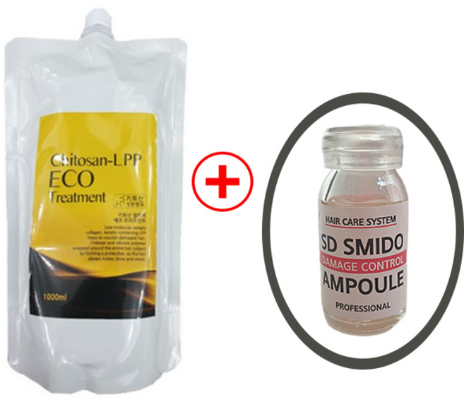 키토산 엘피피 LPP 에코 트리트먼트 1000ml+재생앰플, 1개, 1L