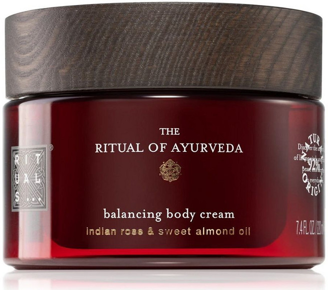 Rituals 리투알스 아유르베다 밸런싱 영양 바디 크림 220ml 리추얼, 1개, 220g