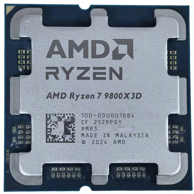 AMD 라이젠 C 9500F/9600X/9700X/7500F/7800X3D/9800X3D/9950X 루즈, R7 9800x3D 1