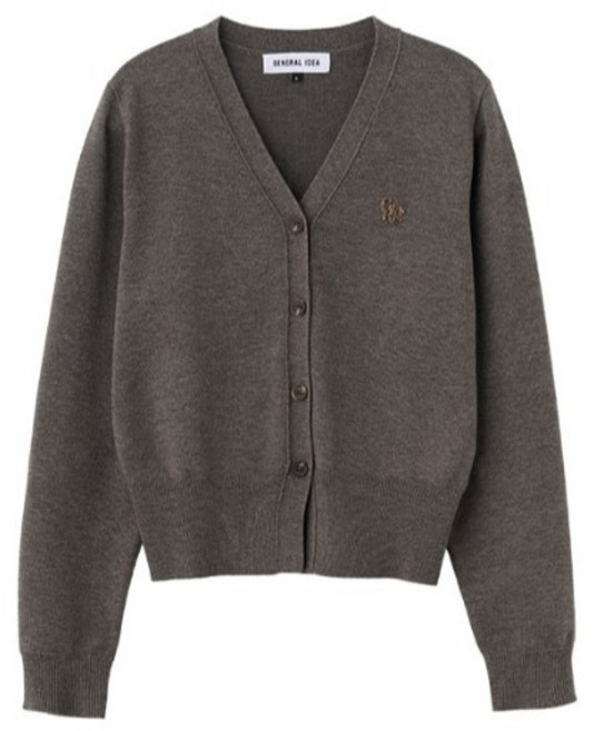 韓國 GENERAL IDEA 女款V領經典款開襟衫 WBD3L04503