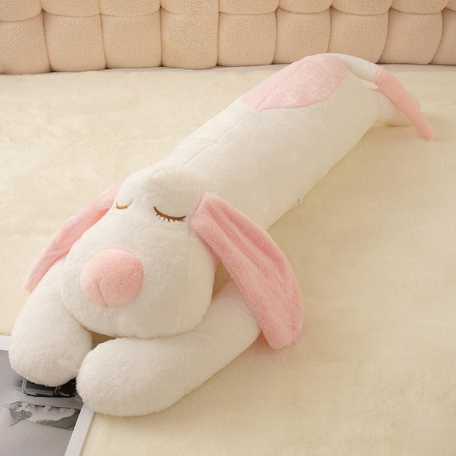 강아지 바디필로우 안고자는베게 대형쿠션 애착 롱베게 특대형 150cm 180cm 긴쿠션, 3. 핑크