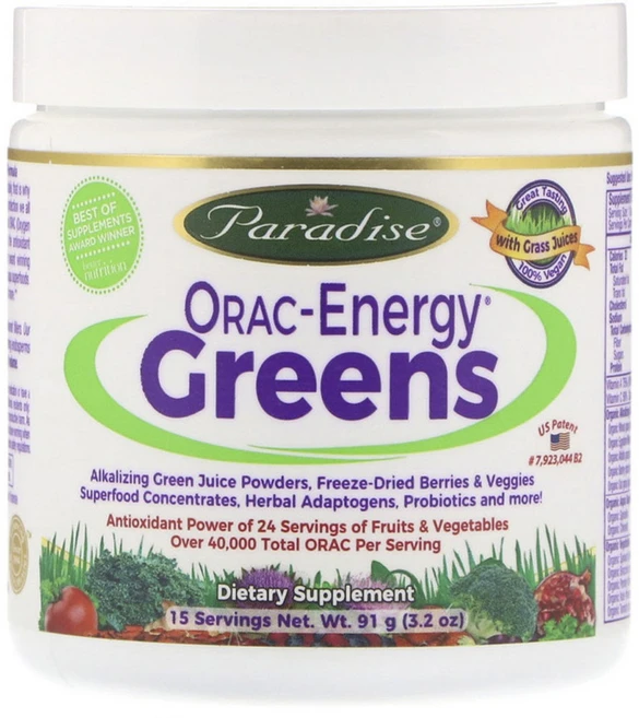 파라다이스허브즈 오라크-에너지 그린, 91g, 1개 - 쿠팡