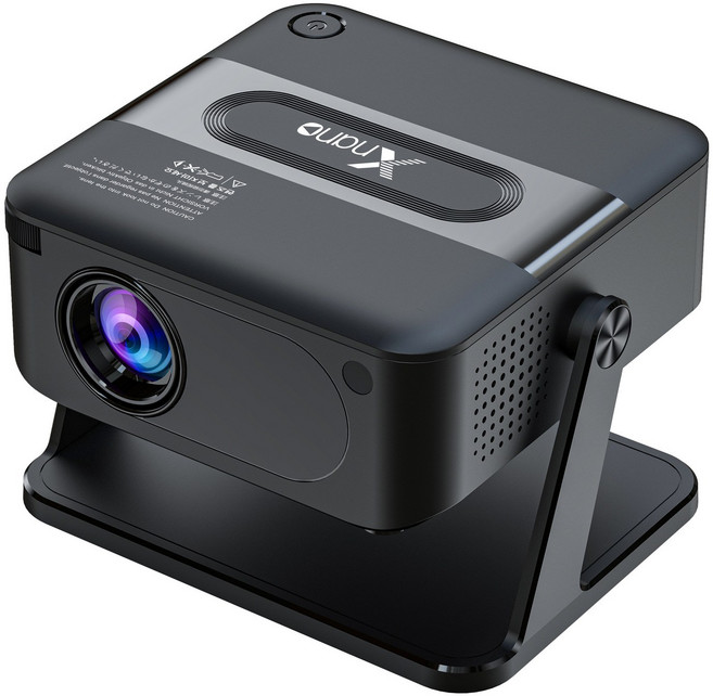 미가 4K 초고화질 미니 빔프로젝터 가정용 침대/기숙사 벽면 투사 무선 스크린 미러링 휴대용 소형 프로젝터, HA109