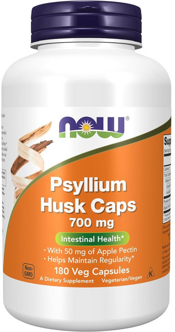 나우푸드 실리엄 허스크 700mg 베지 캡슐, 180정, 1개