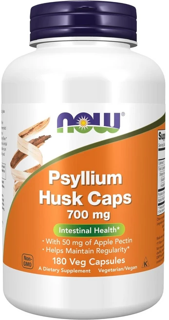 나우푸드 실리엄 허스크 700mg 베지 캡슐, 180정, 1개 - 쿠팡