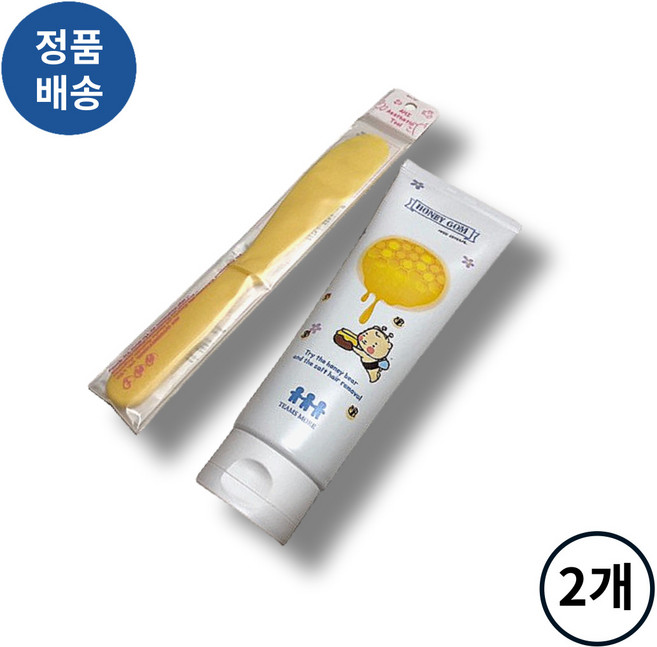 #꿀곰# 대용량 제모크림! I 순함 빠른제모 예민한피부 깔끔한제모!!+++, #꿀곰제모크림, 2개, 250ml
