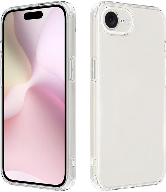 호구다 슬림 투명 젤리 휴대폰 케이스 1+1