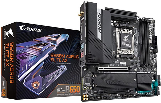 GIGABYTE B650I AORUS 울트라 마더보드, B650M|AE|M.2 x2|WIFI6