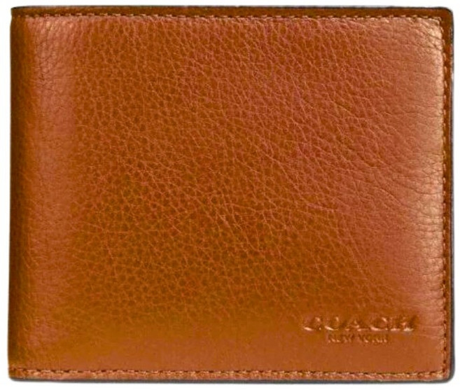 코치 쓰리인원 아이디 가죽 정품