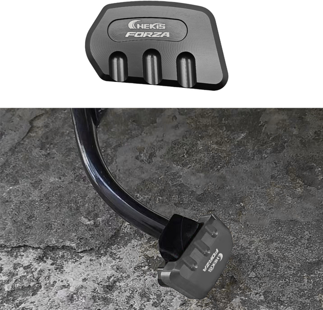 CHEKIS 포르자 메인스탠드클립 삼바리튜닝 포르자350 메인발판클립 전년식호환, 1개, 티탄