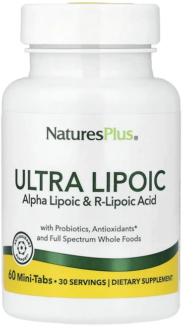 NaturesPlus 울트라 리포익 미니 정제 60정 - 쿠팡