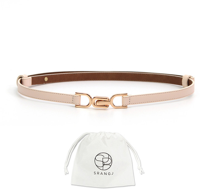 에스랑제이 여성 원피스 슬림 벨트 AD01