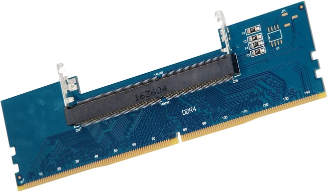 노트북 DDR3 SODIMM 데스크탑 메모리 카드 변환 어댑터 3200/2666/2400/2133MHZ RAM, 02 DDR3