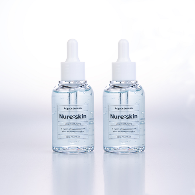 뉴어스킨 히알루론산 아쿠아 세럼, 2개, 50ml