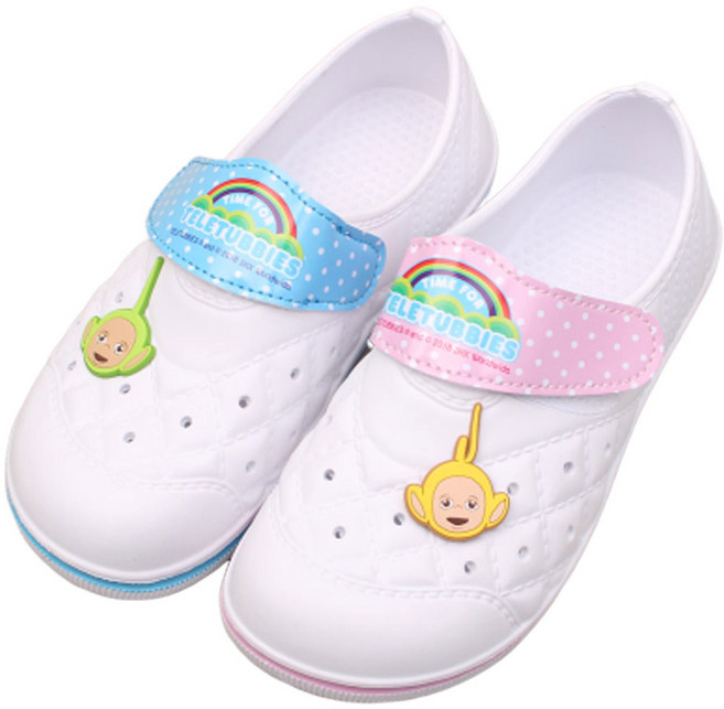 올유키즈 텔레토비 벨크로 EVA 실내화 유아 아동 어린이 유치원 초등학생