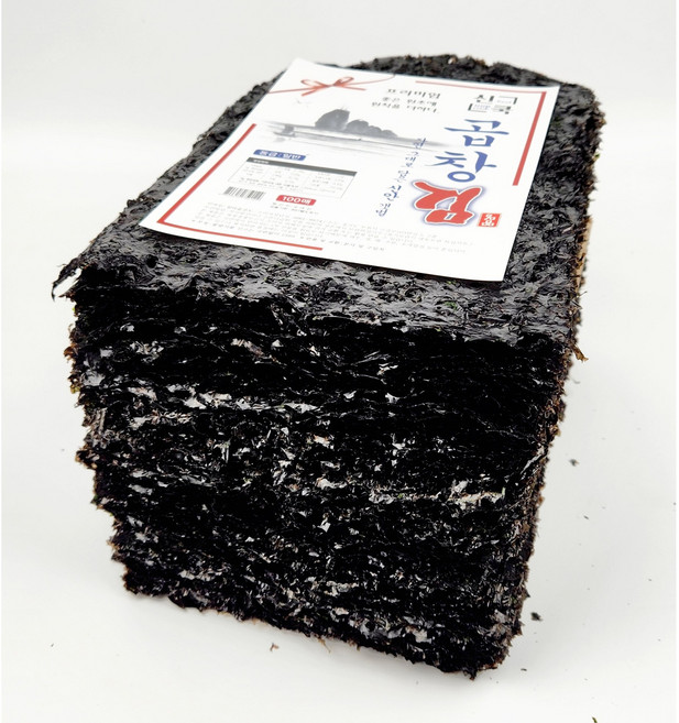 신쿡 신안곱창김 100매 지주식 곱창돌김, 1개, 400g