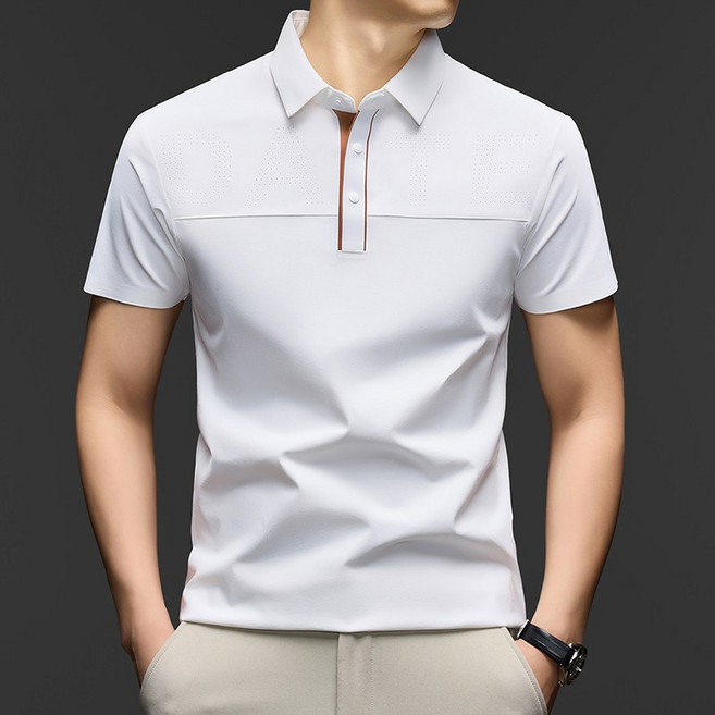 남성 기능성 반팔 폴로 티셔츠 반팔 카라티