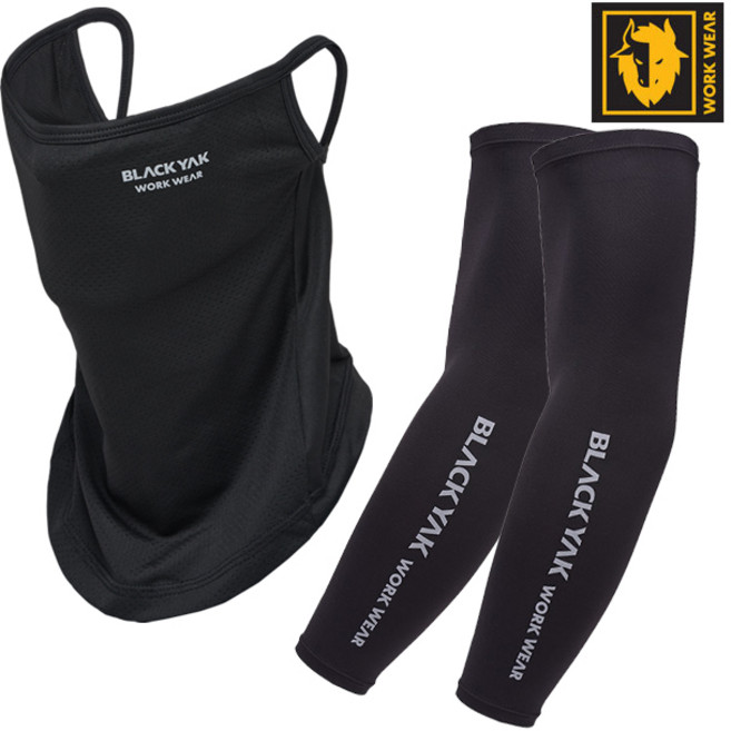 블랙야크 쿨토시 1종+ 쿨마스크 1종 세트