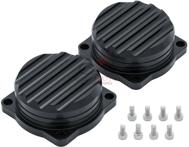 바이크 오토바이 주입 카브레타 커버 황동 카브 탑 리플 캡 Triumph Bonneville 스크램블러 Thruxton 900 2, 03 Black