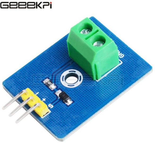 GeeekPi-라즈베리 파이 진동 센서 모듈 세라믹 피에조 아날로그 신호 라즈베리 파이MCU STM32 ESP32 용, [01] One