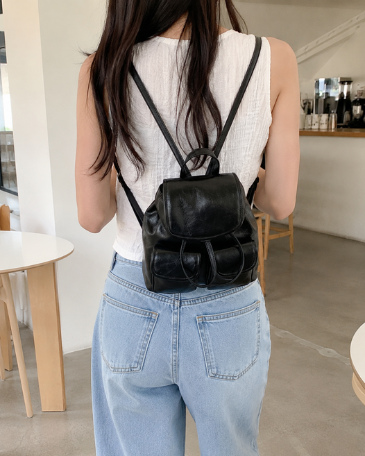 에버파인 고급 미니 포켓 백팩 데일리 복조리