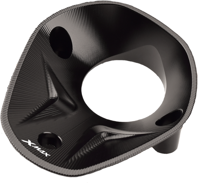 XMAX300 25년식 전용 체키스 머플러팁 리어 드레스업 튜닝파츠, 블랙, 1개