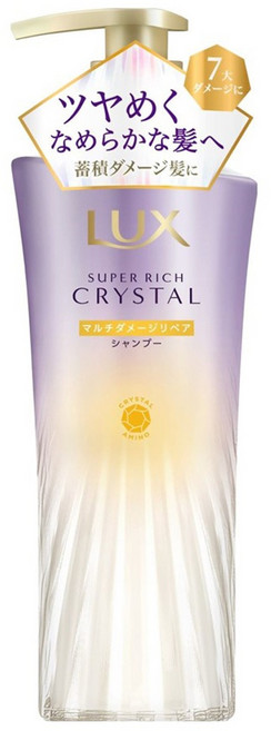 LUX 麗仕 Super Rich Crystal多效修護洗髮露, 1瓶, 450g