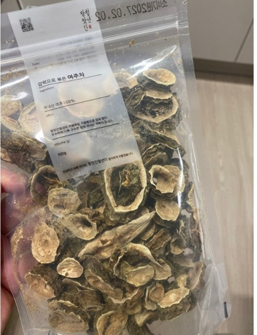 방앗간청년 압력으로 쪄서 볶은 여주차 [원산지:국산], 1개, 100g