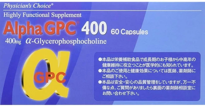 알파 GPC400 60 캡슐, 60정, 1개 - 쿠팡