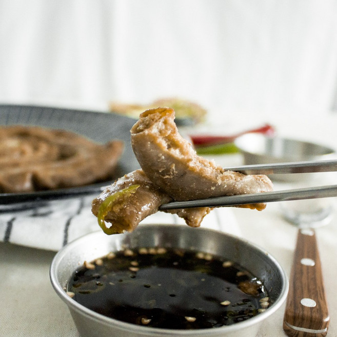 곱창플라이 손질 세척 소곱창 400g, 1개